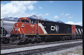 CN C40-8M 2435 (12.08.1997, Jasper, AB)