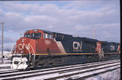 CN ES44DC 2261 (12.2008, Belleville, ON)