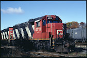 CN GP38-2 4711 (11.2007, Brockville, ON)