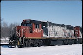 CN GP38-2 4732 (01.2007, Brockville, ON)