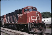 CN GP38-2W 4807:2 (07.2007, Brockville, ON)