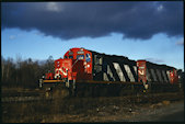 CN GP9RM 4129:2 (01.2007, Brockville, ON)