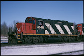 CN GP9RM 4140 (02.2003, Brockville, ON)