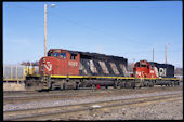 CN SD40-2W 5302 (27.11.2007, Salem, IL)