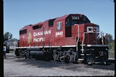 CP GP38-2 3043 (10.2008, Smiths Falls, ON)