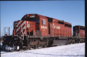CP SD40-2 5980 (01.2006, Smith Falls, ON)