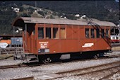 RhB Xk 9051 (31.08.1991, Landquart, Montagewagen SF)