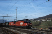 SBB Re 460 107 (05.03.2003, Gelterkinden)