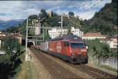 SBB Re 460 109 (21.09.2000, Bellinzona, mit Re 460 084)