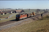 SBB Re4/4 II 11177 (23.02.1990, b. Schmitten)