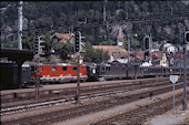 SBB Re6/6 11653 (26.06.1990, Göschenen, daneben Re4/4 11134)