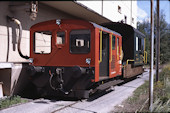 SBB Tm II 794 (23.05.1993, Buchs (SG), mit Unkrautvertilgungswagen)