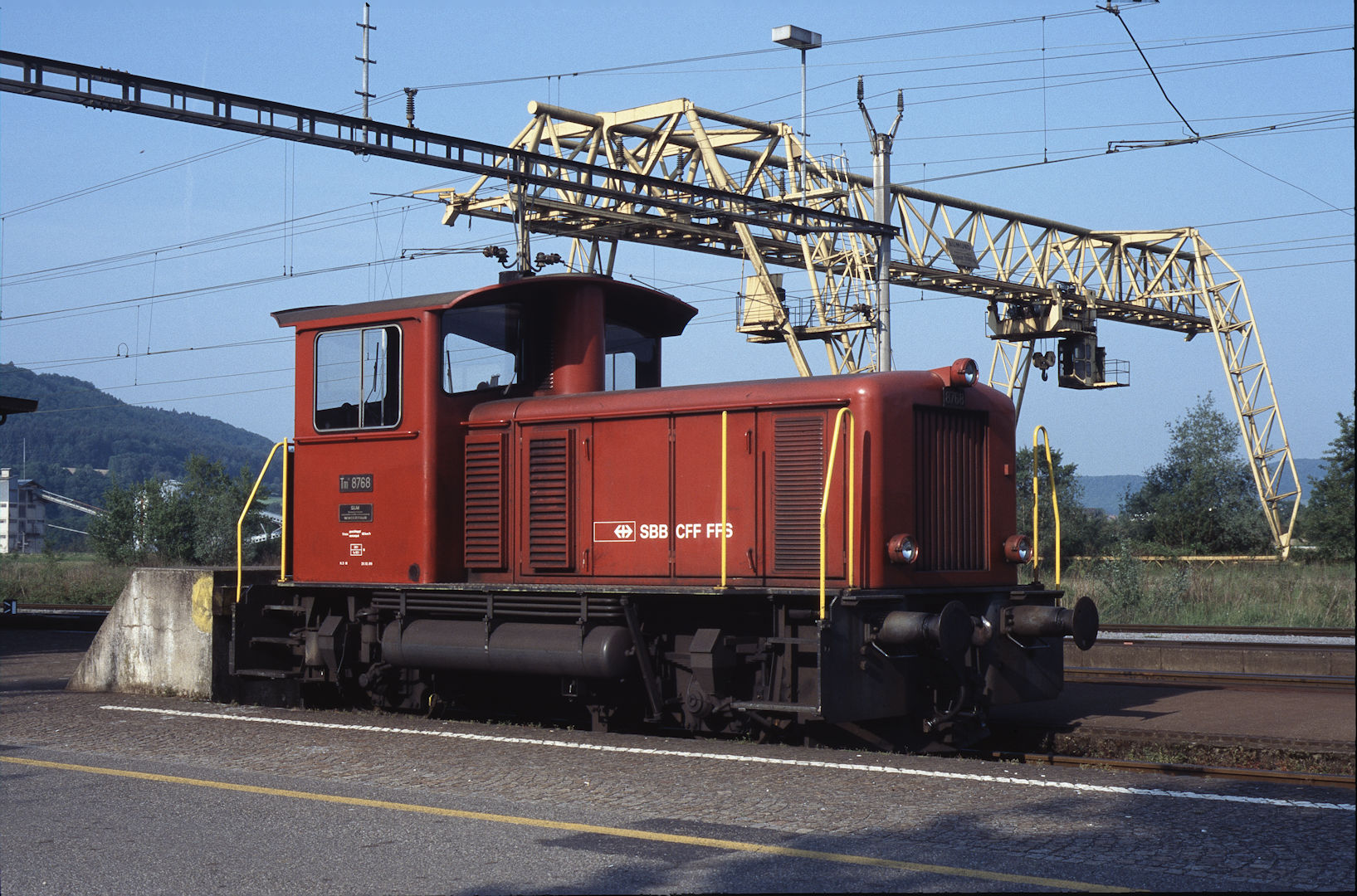 SBB Tm IV 8768 (17.05.1997, Siggental) Eisenbahn