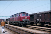 DB 218 349 (17.05.1983, Mnchen-Laim Rbf.)