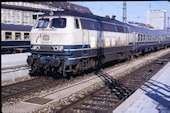 DB 218 450 (11.04.1991, Mnchen Hbf)