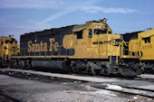 ATSF SD40-2 5040 (01.12.1985, San Bernardino, CA)