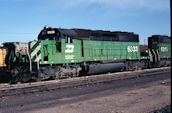 BN SD40-2 6333 (04.01.1977, Pueblo, CO)