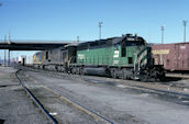 BN SD40-2 7834 (18.12.1985, San Bernardino, CA)