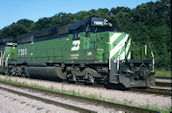 BN SD40-2 7884 (29.06.1994, Omaha, NE)