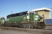 BN SD40-2 8031 (13.12.1998, Barstow, CA)