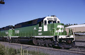 BN SD40G 7309 (30.08.1990, Palmer Lake, CO)