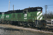 BN SD9 6233 (02.11.1986, Omaha, NE)