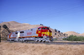 BNSF C44-9W  703 (06.07.1997, Caliente, CA)