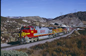 BNSF C44-9W  789 (23.11.2001, Cajon 63, CA)