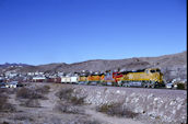 BNSF C44-9W 4534 (24.01.2002, Kingman, AZ)