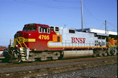 BNSF C44-9W 4705 (07.07.2000, Vancouver, WA)