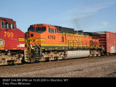 BNSF C44-9W 4768 (16.09.2009, Sheridan, WY)
