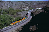 BNSF C44-9W 4866 (05.05.2002, Crozier Canyon, AZ)