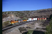 BNSF C44-9W 4991 (16.04.1999, Crozier Canyon, AZ)