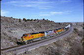 BNSF C44-9W 5499 (25.01.2002, Crozier Canyon, AZ)