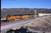 BNSF ES44DC 7319:2 (31.03.2011, Cajon Pass MP57, CA)