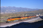 BNSF ES44DC 7325:2 (18.06.2010, Cajon Pass MP57, CA)