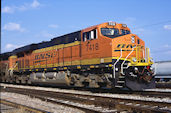 BNSF ES44DC 7418 (22.09.2008, Kansas City, MO)