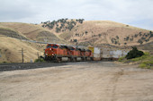 BNSF ES44DC 7522 (28.05.2011, b. Caliente, CA)