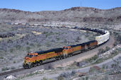 BNSF ES44DC 7796 (19.03.2010, Kingman, AZ)