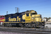 BNSF GP40X 3034 (12.12.1998, Victorville, CA)