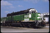 BNSF SD38-3 1555 (21.03.2010, Birmingham, AL)
