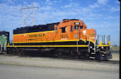 BNSF SD40-2 1825 (03.07.2010, Galesburg, IL)