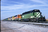 BNSF SD40-2 7848 (29.01.2003, Lubbock, TX)