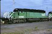 BNSF SD40-2 7868 (16.06.2002, Superior, WI)