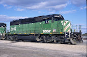 BNSF SD40-2 8019 (26.09.2010, Galesburg, IL)