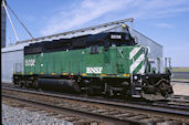 BNSF SD40-2 8036 (12.05.2008, Black, TX)