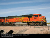 BNSF SD70MAC 8902 (15.09.2009, Gillette, WY)