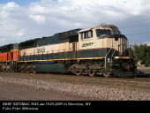 BNSF SD70MAC 9645 (15.09.2009, Sheridan, WY)
