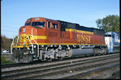 BNSF SD75M 8258 (09.10.2003, Grand Forks, ND)