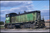 BNSF SW1500 3470 (07.10.2000, N Kansas City, MO)